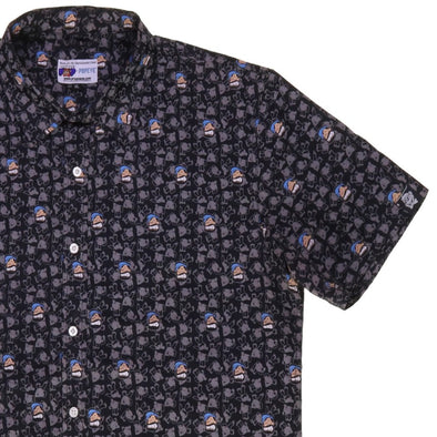Bluto "All Brawn" Short Sleeve Button Up Shirt
