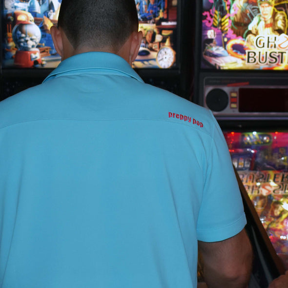 POLOS WITH A POP! - TURQUOISE