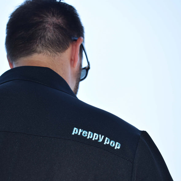 POLOS WITH A POP! - BLACK