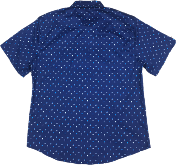 Ice Cream & Cake Short Sleeve Button Up Shirt