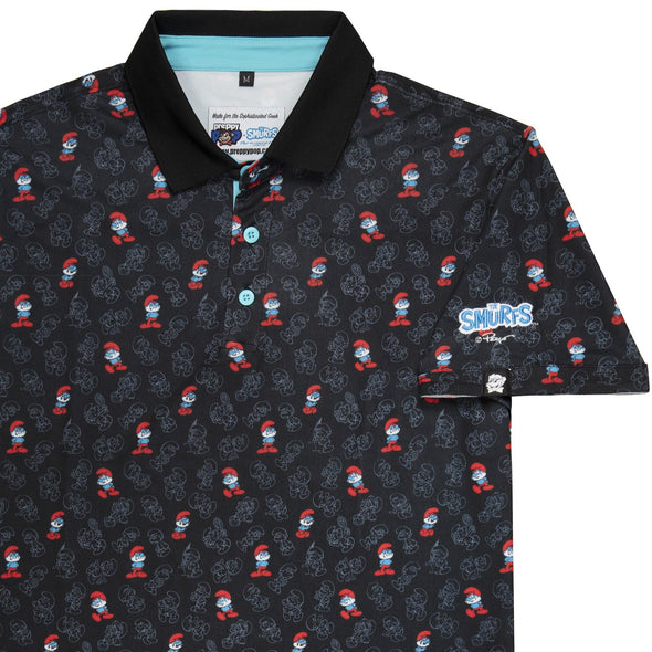 Smurfs Papa Smurf AOP Signature Polo