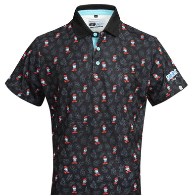 Smurfs Papa Smurf AOP Signature Polo