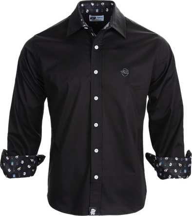 Popeye Long Sleeve Button Up Shirt