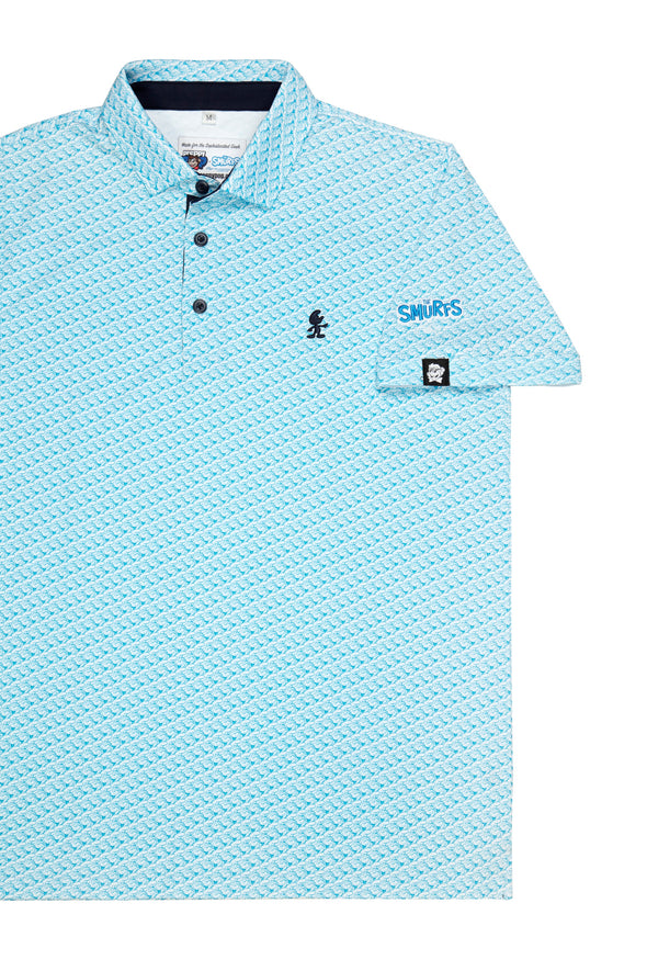 Smurfs All Over Print Polo