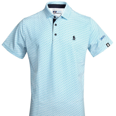 Smurfs All Over Print Polo