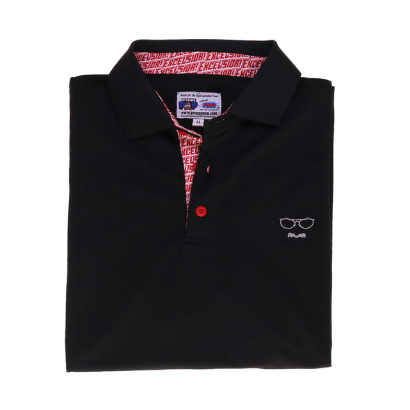 Stan Lee Signature Polo - Black