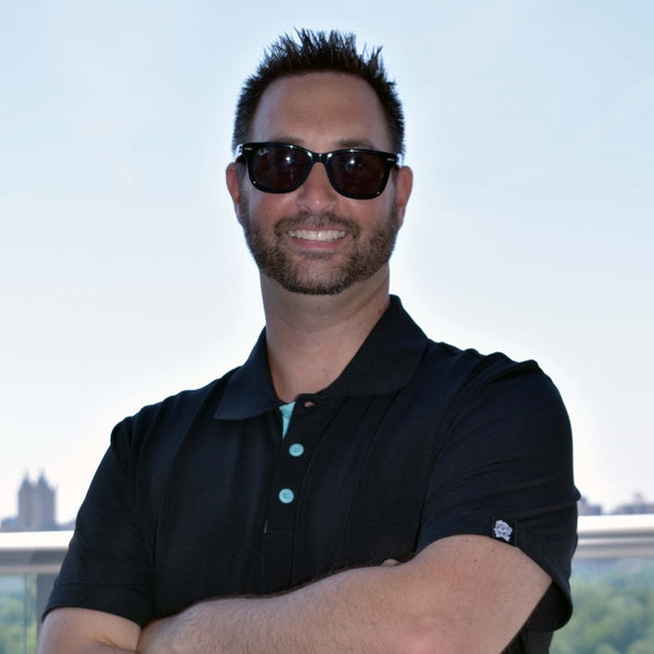 POLOS WITH A POP! - BLACK