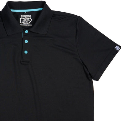 POLOS WITH A POP! - BLACK