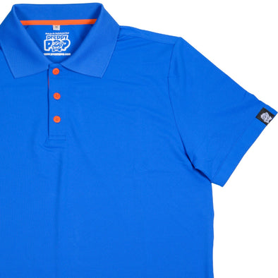 POLOS WITH A POP! - ROYAL BLUE