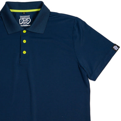 POLOS WITH A POP! - NAVY