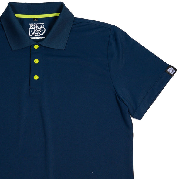 POLOS WITH A POP! - NAVY