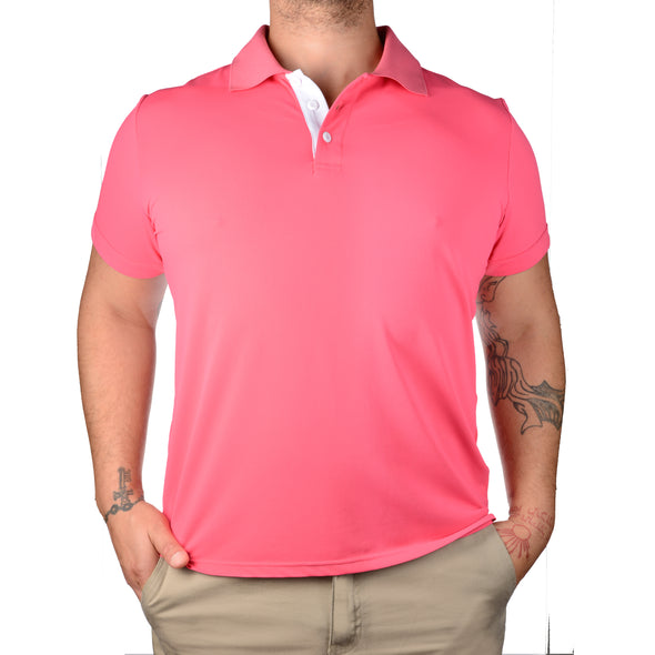 POLOS WITH A POP! - PINK