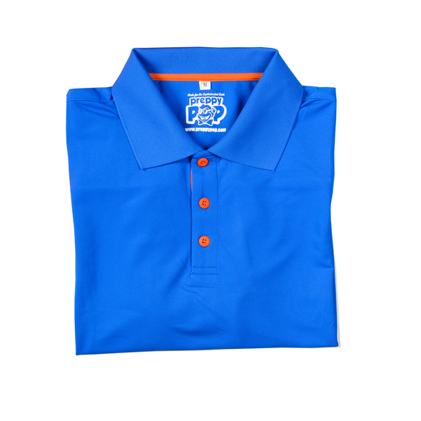 POLOS WITH A POP! - ROYAL BLUE
