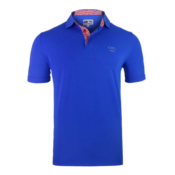 Stan Lee Signature Polo - Royal Blue